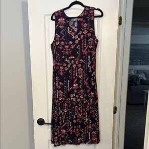 Floral Sleeveless Dress
